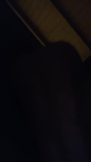 Jerking off in the stairs outside