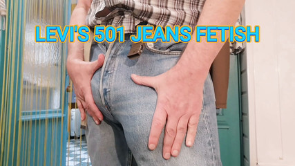 Jeans bulging 80ties style