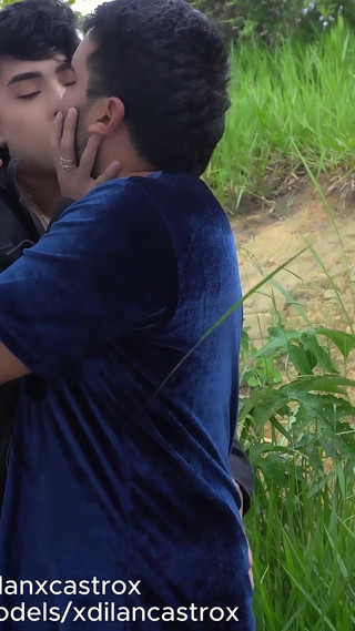 Cruising, Fucking a Twink in a Public Pool. Creampie