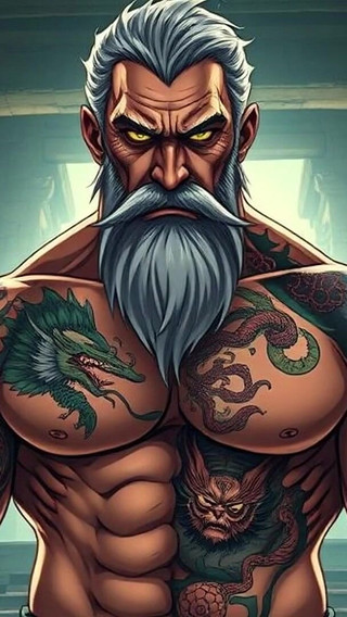 Ai Art Shirtless Muscle Men