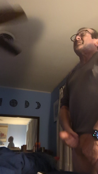 I hope you like seeing Grandpa cum