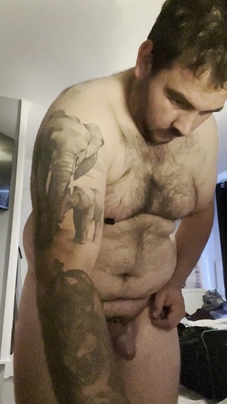 Cock and Balls Turn Purple in Bondage with Extreme Nipple Clamps and Butt Plug with a Bit of Crossdressing