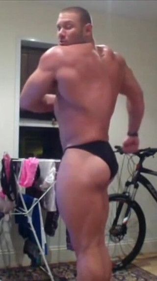 After Gym Sweaty Muscle Worship and Huge Cumshot