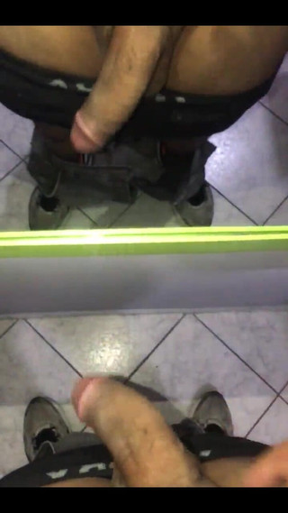 Cumming in the Mirror #02