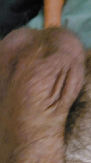 Playing with My Toy in Ass