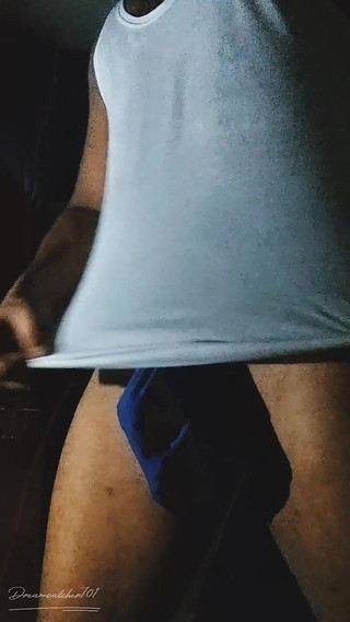 Hot Slu_ty Husband Seducing Him' Self with Hot Lingerie and Get Turn on,