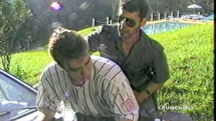 Fucked outdoor by polica man