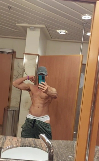 Greeting from the cruise bathroom