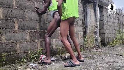 Big Dick Caught Outside and Fucks Hard