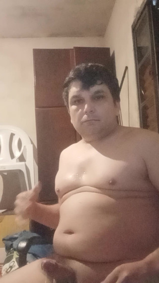 All the Cum Spread on My Tits