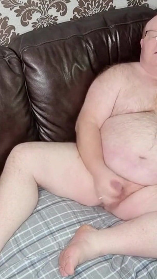 Stepdaddy Cums on Couch