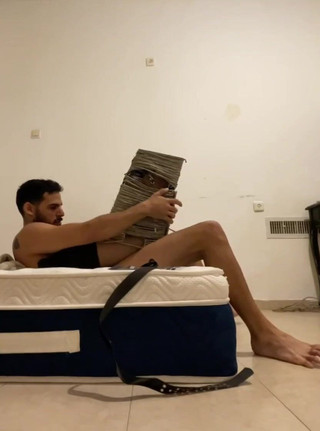 Stuck in laundry bag