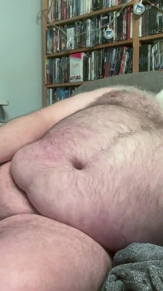 Wanking on the Sofa