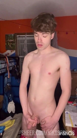 My Newest Strip Show Leads to Huge Cum Shot!