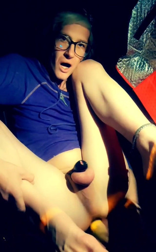 Playing with Vibrator and Dildo