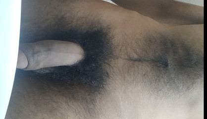 Teen Boy Having Fun in the Bathroom