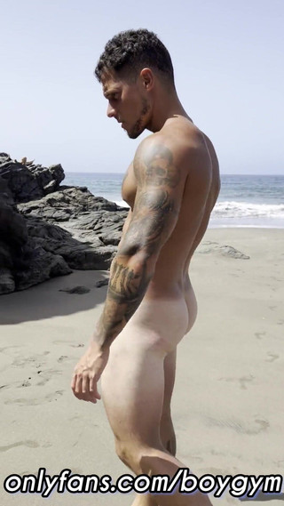 Beach Hard Cock Wanna Join Me?