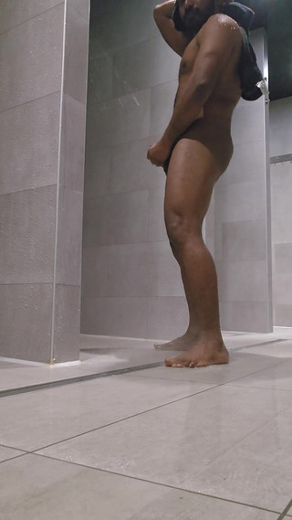 Horny and Flashing in Showerroom and Locker