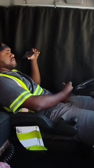 Lunchtime, Alone Inside the Truck.