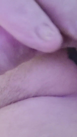 My Friend Is Sitting in a Chair and Playing with His Little Cock