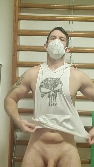 Showing My Body and Cock. Little Masturbating