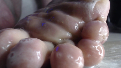 Straight Cock-cum Feet