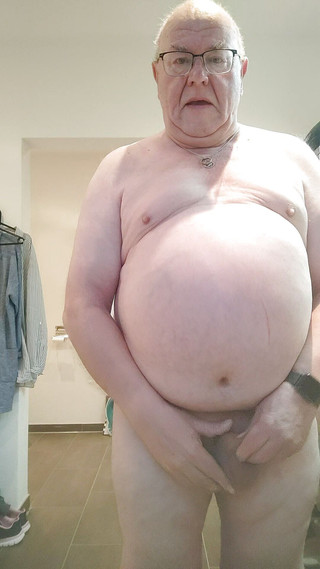 Feeling Horny and Had to Belt Myself Before Dressing