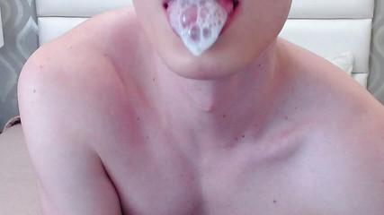 Finished and ate my own cum