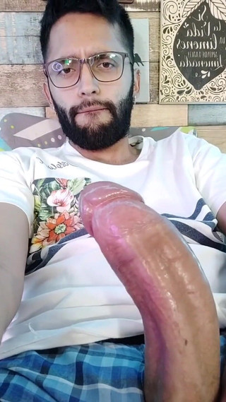 Hands free cumshot on my pants. Would you like to suck my big cock?
