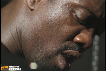 Muscular Black Man Smashes a Guy with Tight Asshole in Doggy Position