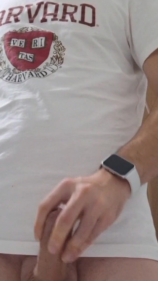 A Quick Masturbation After College