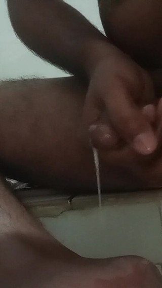 Desi Boy Solo Cumshort on Foot
