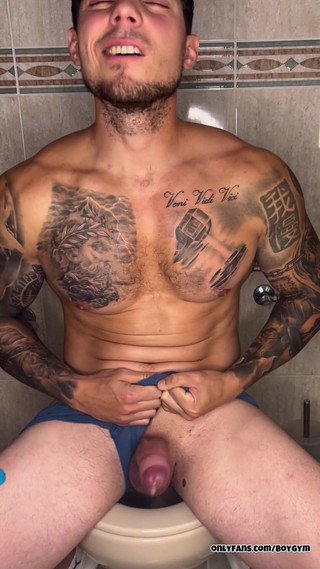 Boygym Close Cum with No Touch