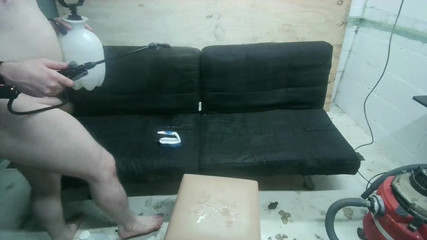 Cleaning the Basement Couch and Then Masturbating E Play Stream 05-07-23