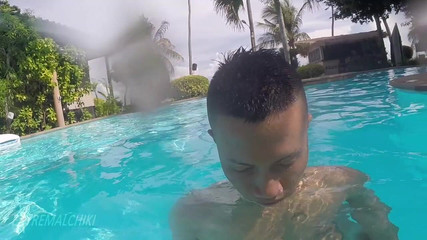 A Pool Twink Blowjob