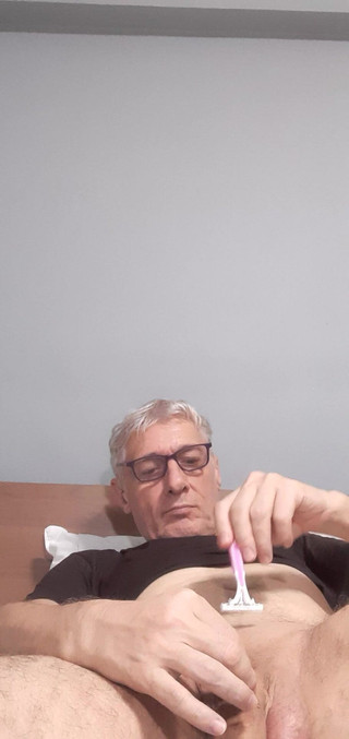 Shaved Monster Cock and Massive Huge Big Balls