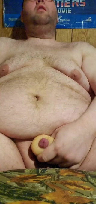 Close-up of Me Playing with My Pocket Pussy Till I Cum #2