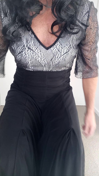 Crossdresser Strip Large Anal Dildo 1