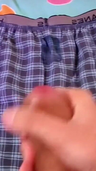 I cum on my underwear, then wear them to the university and then cum again smelling them