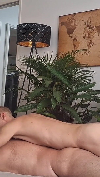 A Bit of Tantra Love Massage. Skinny Sexy Guy Fuck Stepdaddy Ass