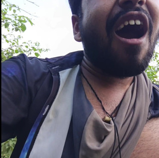 I Am Very Disparate on That Day That's Why I Doing Masturbation in a Garden