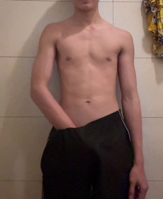 Heard Stranger Trying to Quietly Masterbate in the Public Toilet. Turned Me on so I Jerked Too and Shot a Huge Cum Over the Wall