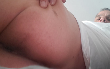 Watchim Try Out His New 12 Inch Toy