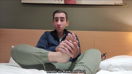 Gay Stepdad - Only One Bed - All Alone in My Hotel with My Hot Stepdad I Want to Be Fucked by Bad