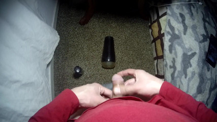 18 Straight Guy Fleshlight Throat Fuck