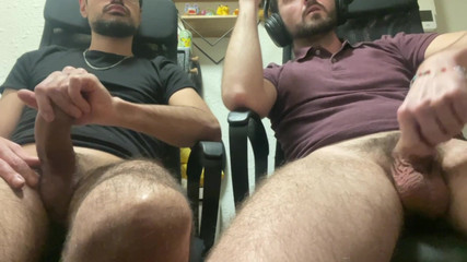 My Friends Cums While We Watch Porn