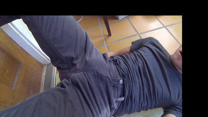 Flooding my pants and drinking my piss