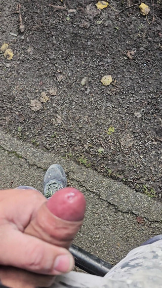 Outdoor Cumshot Big