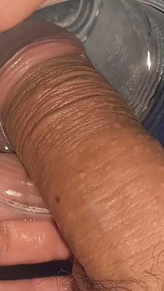 Amazing Feeling of Freezing Cock and Balls.