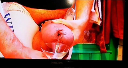 Wanking Out a Big Splash of Cum